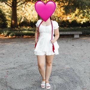 Altar'd State Elegant White Dress